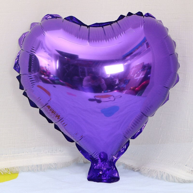 10 inch heart-shaped helium balloon wedding balloons ceremony decoration balloons love birthday balloons