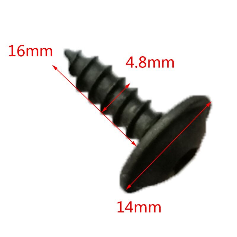 Torx-ruuvi auton moottori kannen alla roiskesuojan itsekierteittävät ruuvit  n90974701 g8te