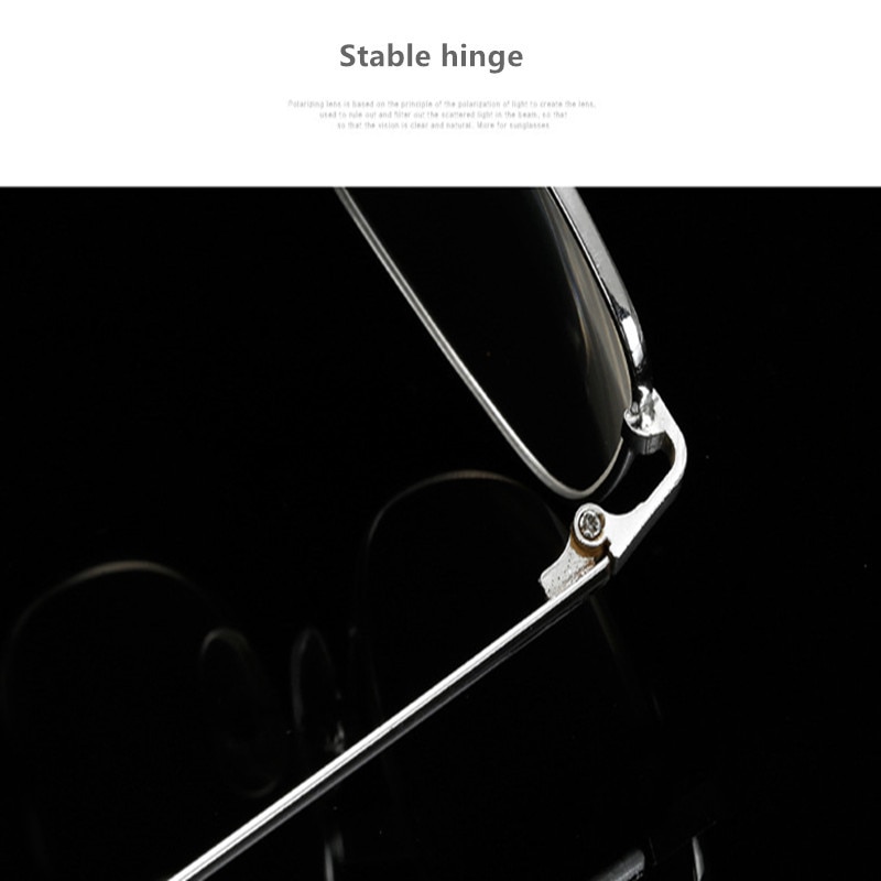 Metal Reading Glasses Resin Square Frame Diopter Presbyopia Men Women Alloy Droppshiping Gafas 200 250 150