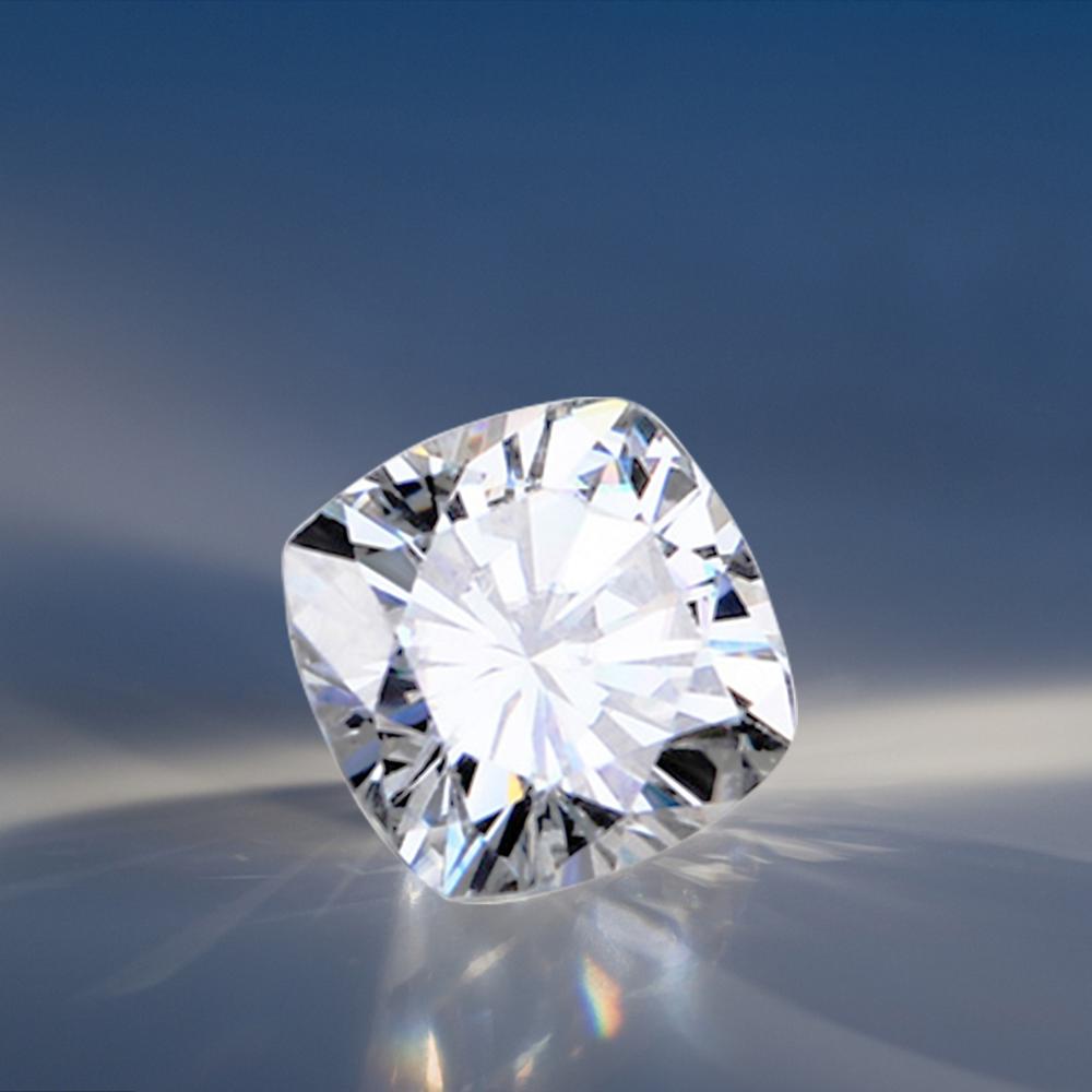 Szjinao prawdziwe 100% kamienie szlachetne luzem Moissanite kamień 0.5ct 4.5MM D kolor VVS1 poduszki oszlifowany diament nieokreślony z certyfikatem GRA