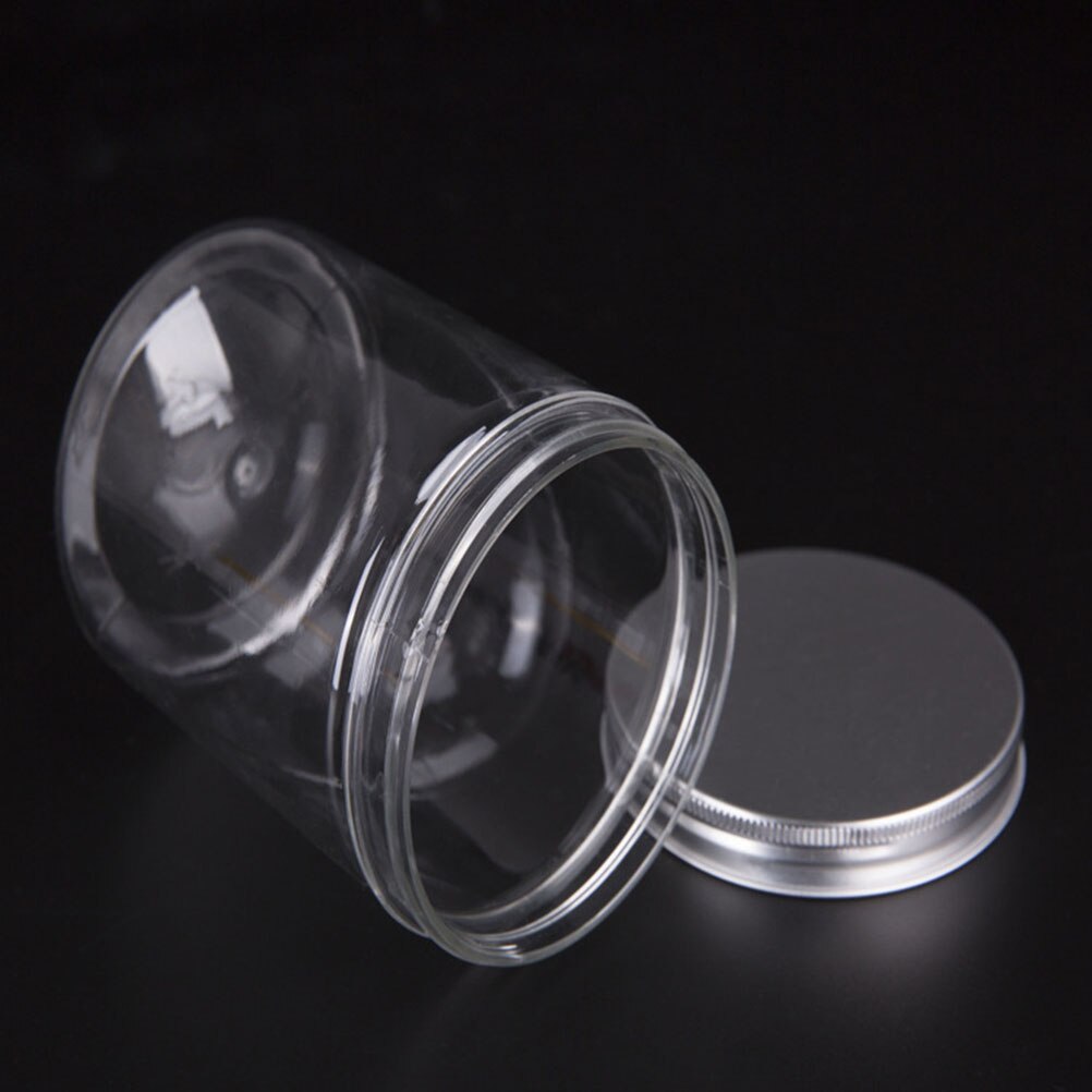 Tarros transparentes de plástico para alimentos, envases sellados con tapa, organizadora para caja Dulces, galletas, té, 10 unidades, 500ml