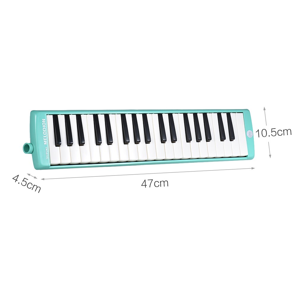 Suzuki MX-37D 37-Key Melodion Melodica Piano Muziekinstrument Met Draagtas Irin 37 / 32 Toetsen Melodica voor Kinderen