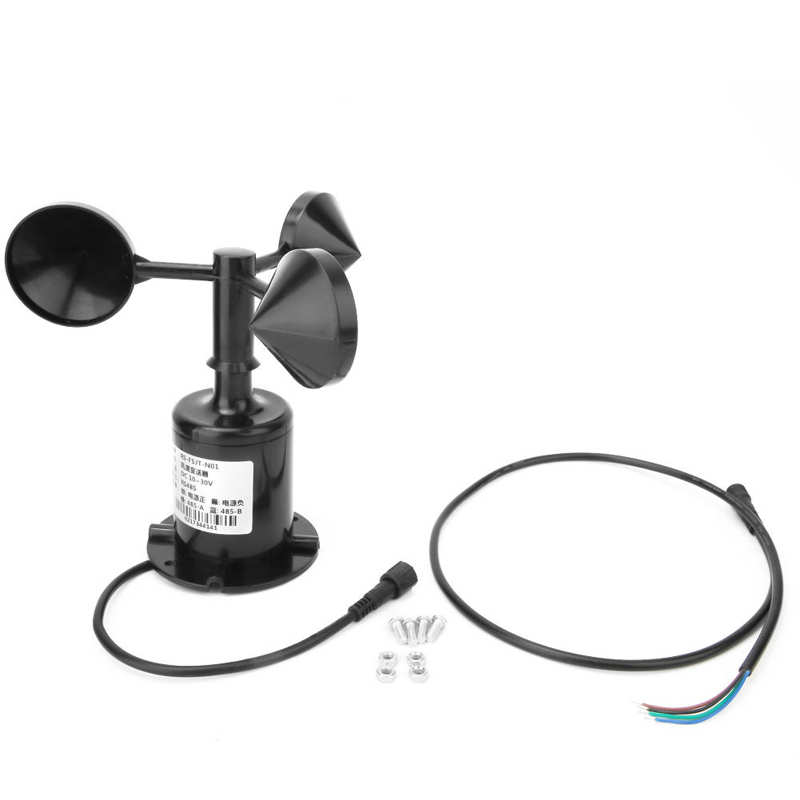 Wind Speed Meter High Accuracy Wind Direction Sensor Transmitter 485 Anemometer 10~30V DC