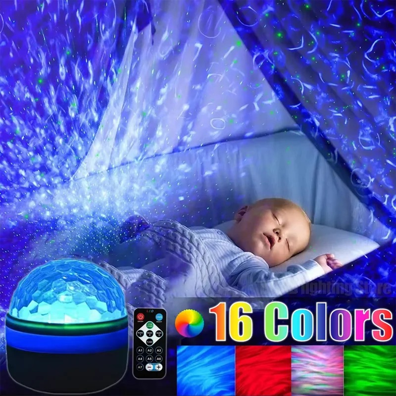 Neue Nordlicht Sternenhimmel Projektor Lampe Ozean Projektor Lampe Bar Party Atmosphäre Licht Dekoration Nachtlicht