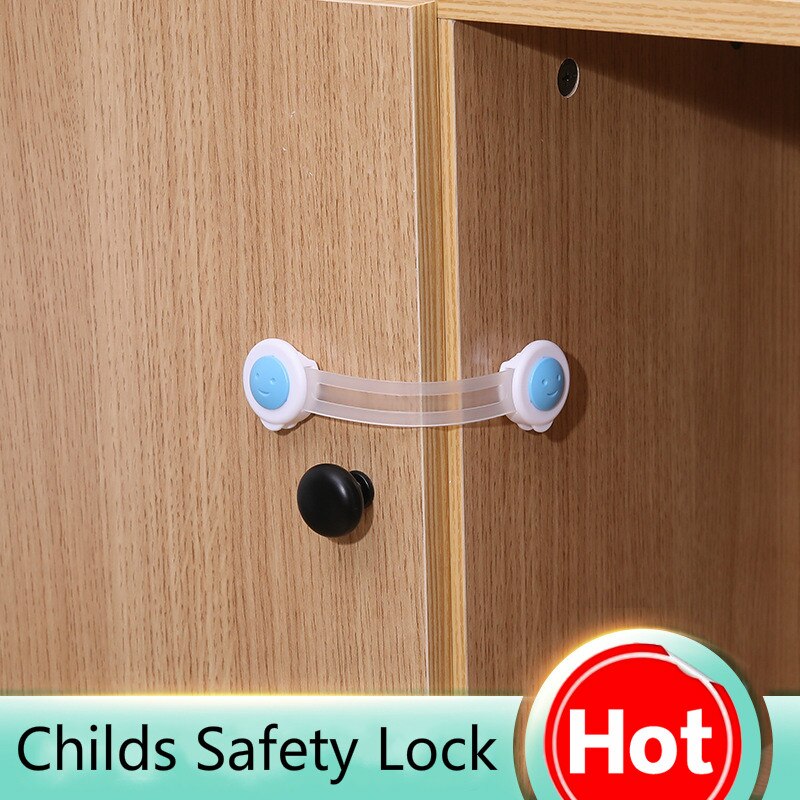 10Pcs Kinderen Kast Lock Veiligheid Sloten Baby Bescherming Childs Veiligheidsslot Kindveilige Product Veiligheid Koelkast Ladeblokkering