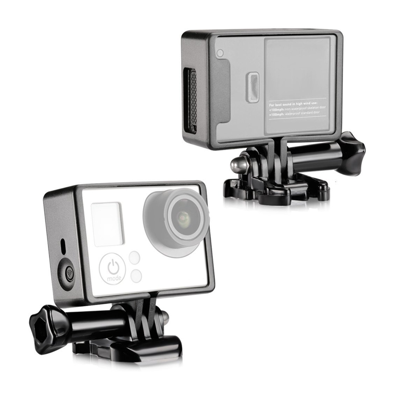 Camcorder fallen für GoPro Held 4/3 Schwarz mit Stativ montieren Adapter für GoPro Held 6, 5, 4, 3 +, 3, 2, 1 kameras (7 Packungen)