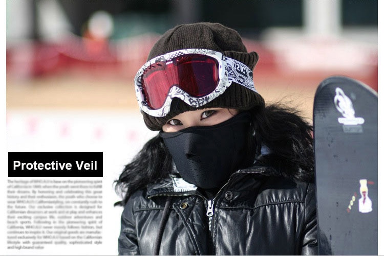 Varm balaclava motorcykel ansigtsmaske maske ropa de mascara moto til cykling motocicleta motorcykel ski motocross luftslør