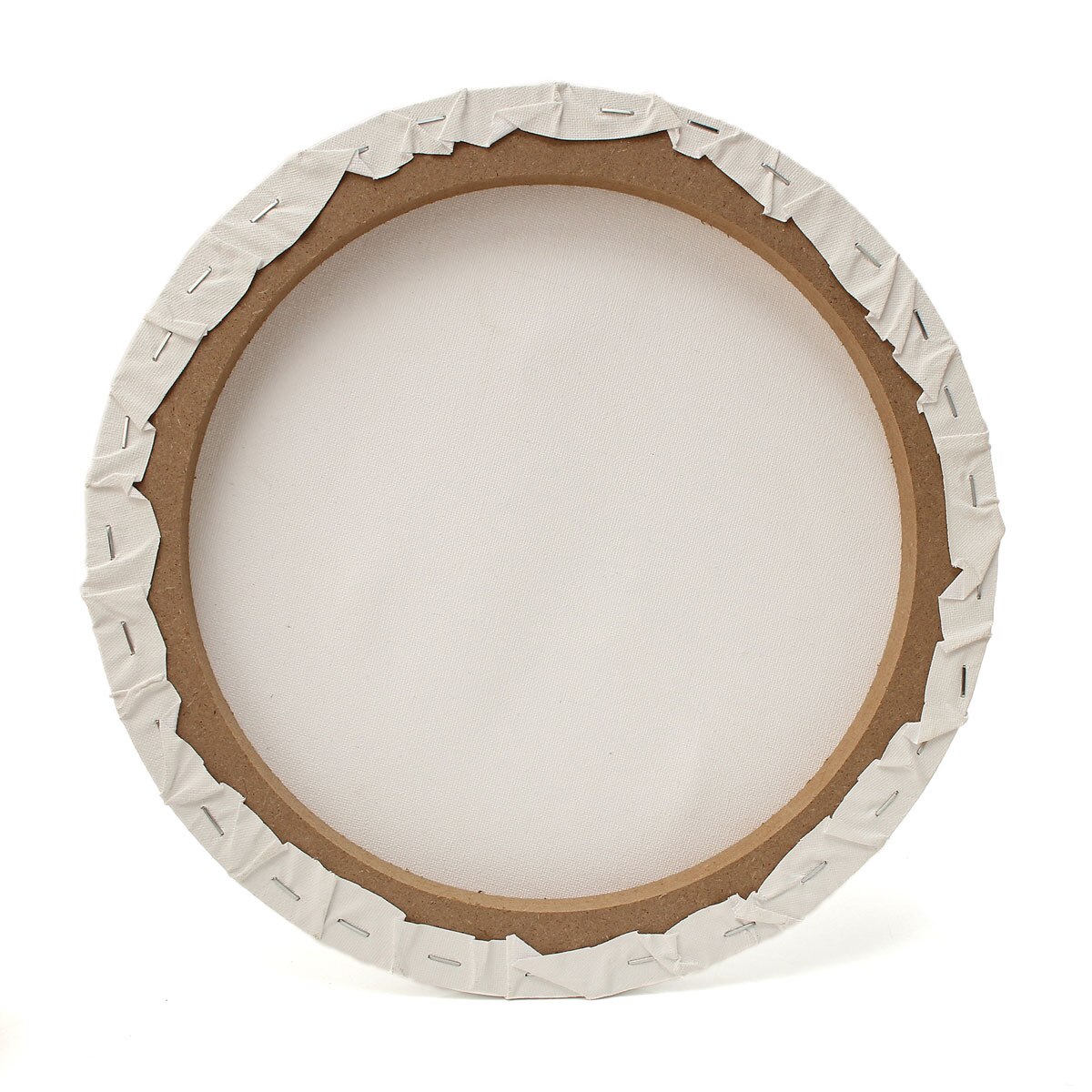 300mm Artist Round Oil Painting Frame Panels Canvas Blank White Cotton Acrylic Primed Home Decor Frame