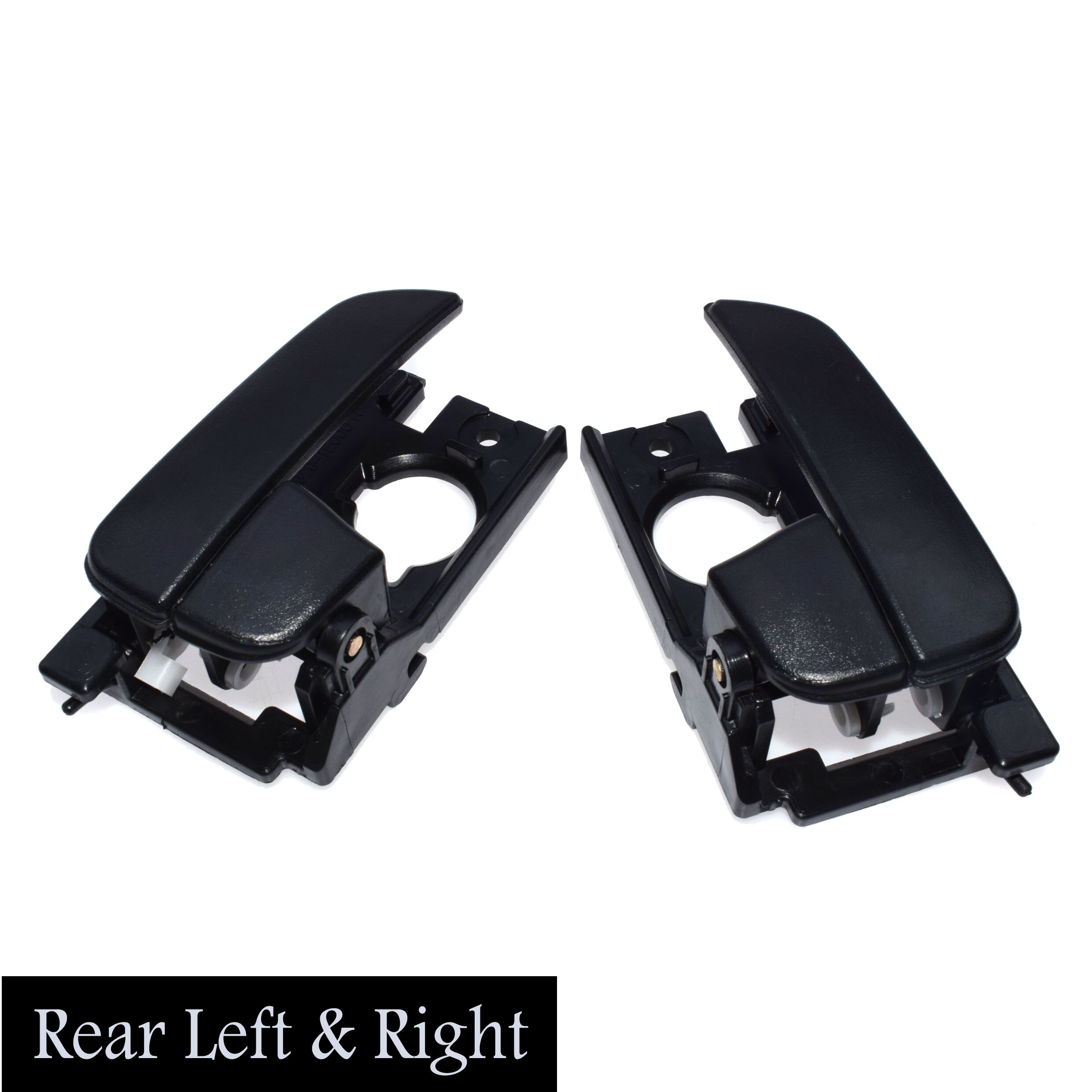 Manija de puerta interior y externa, Kit de manija de puerta interior trasero izquierdo delantero derecho para Hyundai Accent 1.6L 2006 2007: Inside RL RR