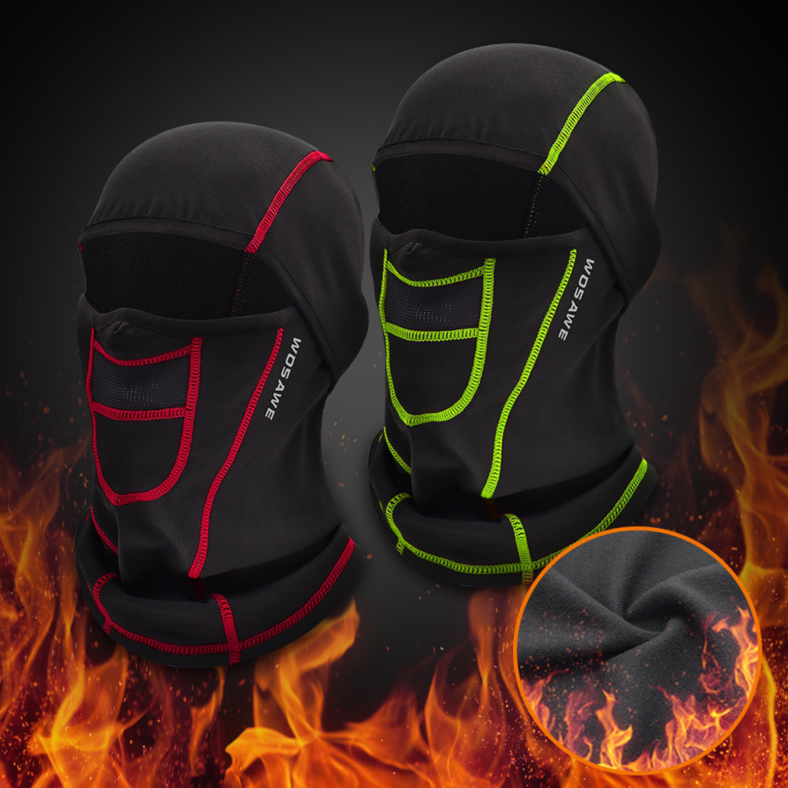 Damen herren winter ski sturmhaube motorrad nackenwärmer mütze mützen