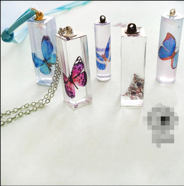 1 stücke Flüssigkeit silikon form DIY harz schmuck anhänger halskette anhänger lanugo form harz formen für schmuck