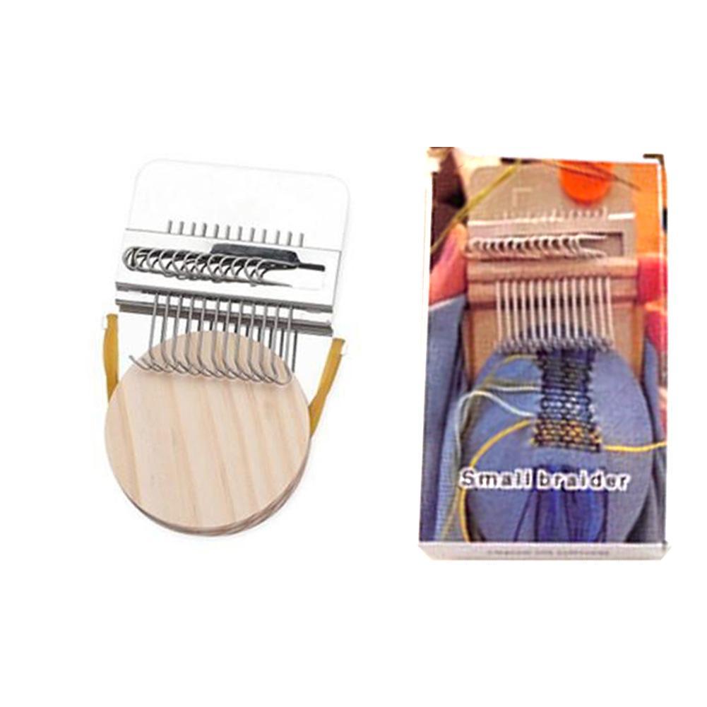 Weven Stopnaald Mini Loom Machine Houten Weefgetouw Breien Machine Thuis Plezier Reparatie Weefgetouw Handleiding Diy Weven Art Stopnaald Gereedschap