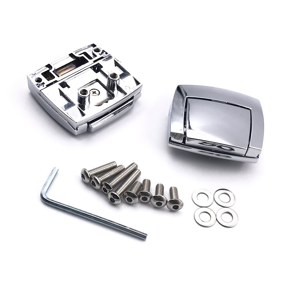 Serrures de coffre de moto serrure Pack loquet charnières pour Harley glisse Ultra rasoir Tour Pack Pak Touring Classic Road Electra 80-13