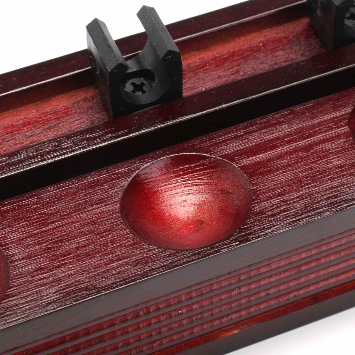 1Pair Solid Wood Billiard Cue Stick Rack Holder Organizer Wall Mount for Snooker Ball Arm 6 Cues Holder Billiard