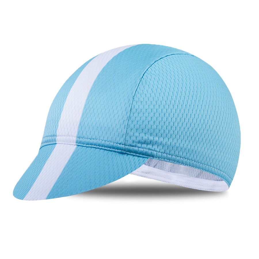 Multi Kleuren Fietsen Hoed Fietsen Cap Fietsen Hoofdband Fiets Cap Fiets Helm Dragen Fietsen Apparatuur Hoed Multi-kleur Een size: Light Blue