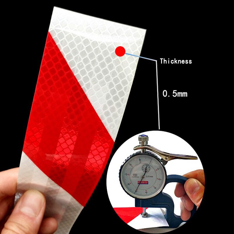 Truck Trailer Car Reflective Tape Workplace Safety Night Safety Warning Sticker