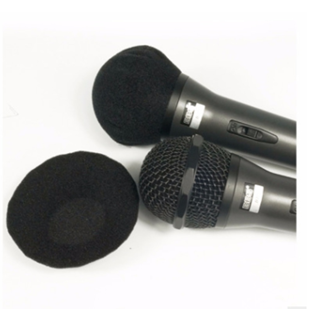 6Pcs Headset Vervanging Foam Microfoon Cover Telefoon Headset Mic Cover Microfoon Voorruit Windshied Headset Foam