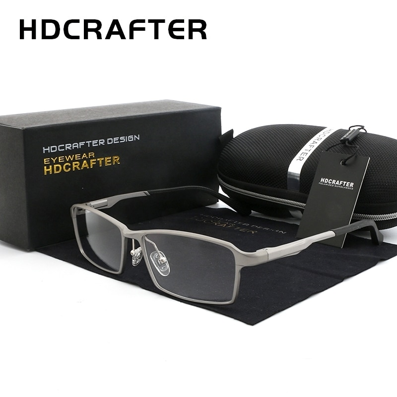Hdcrafter TR90 17G Lichtgewicht Brilmontuur Bijziendheid Hyperopie Brillen Frames Lezen Duidelijk Brilmontuur Mannen