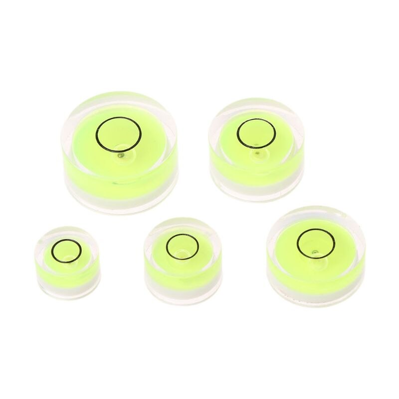 Uds variedad de modelos disponibles ronda de nivel de burbuja Mini burbuja de nivel ojo de buey instrumento de medición K9FA