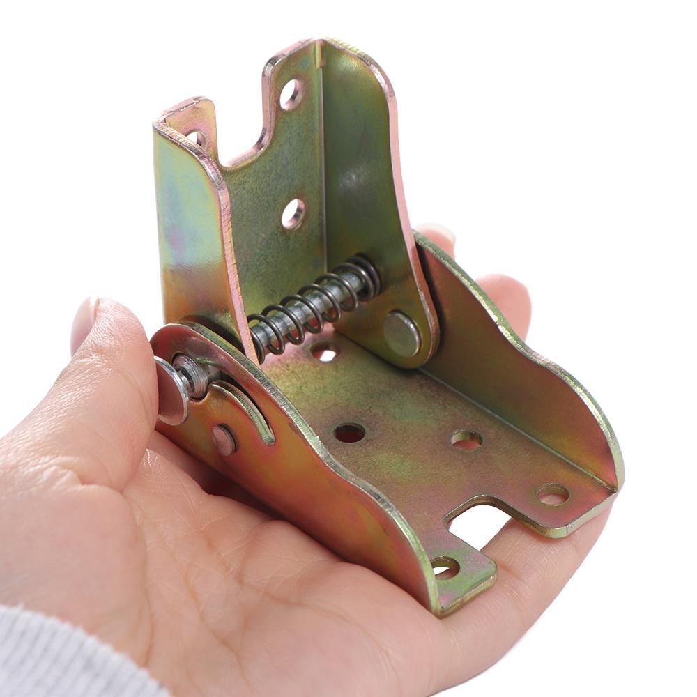 Table Connector Folding Table Leg Bracket Foldable Smooth Surface Folding Table Legs Hinges 90 Degree Corrosion Resistance