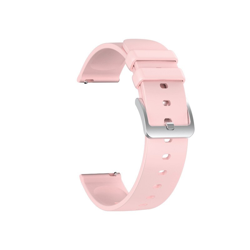 Smart Uhr 1,4 Zoll Sport Uhr Männer Voller Touch Fitness Tracker Blutdruck Smart Uhr Frauen GTS Smartwatch für xiaomi: Pink strap