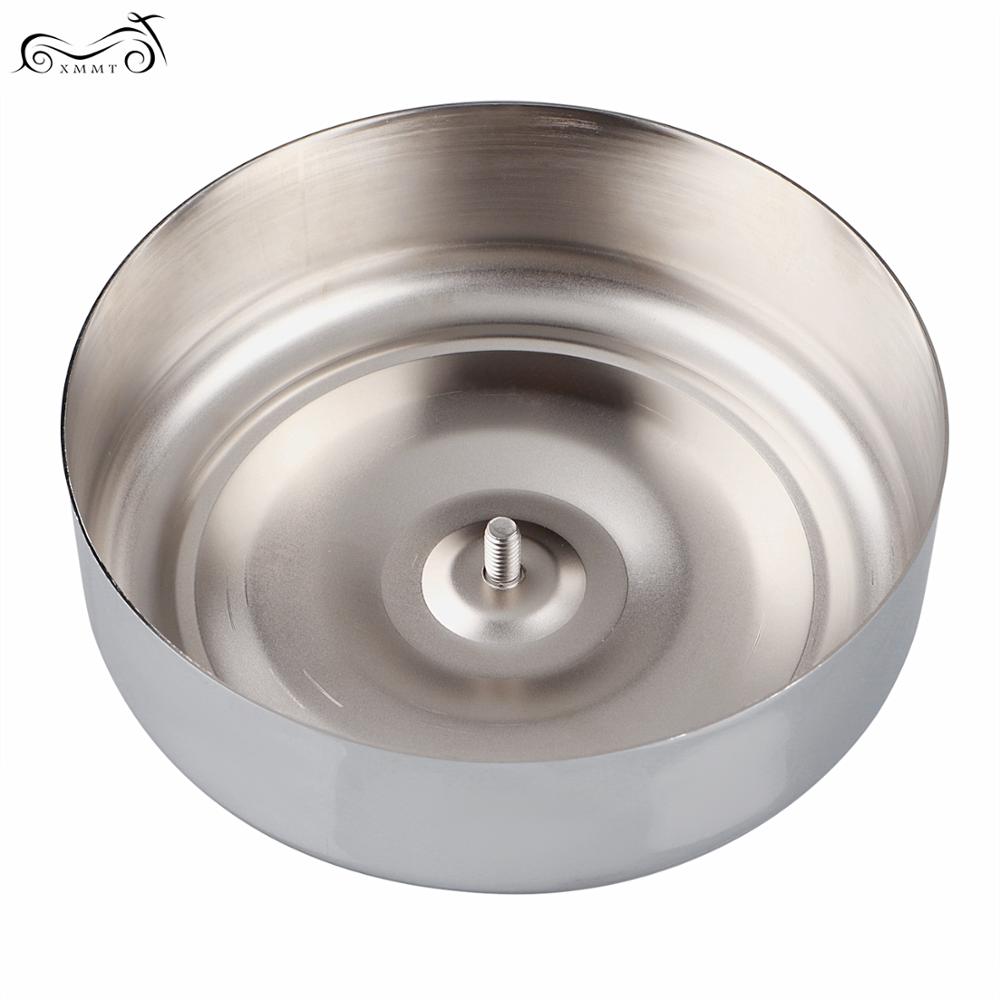 Chrome 7" Air Cleaner Cover Plain For Harley Sportster Softail Low Rider Blackline FXS FLD Dyna FXST FLT FLST