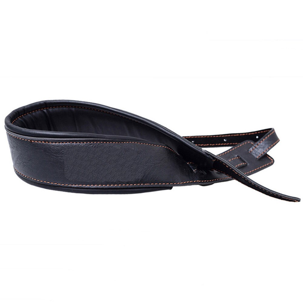 MoonEmbassy PU Lederen Gitaarband Verstelbare Zachte Bas Bandjes Accessoires