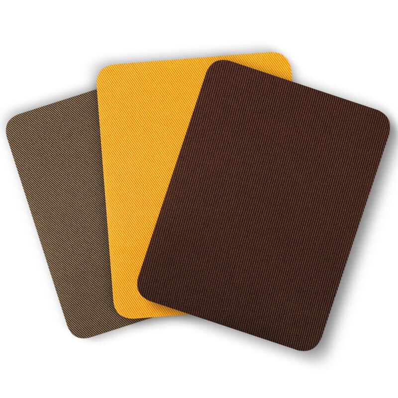 Autocollant pour manches carrées, Patch en Denim, en tissu, pour vêtements, pour pull-Shirt