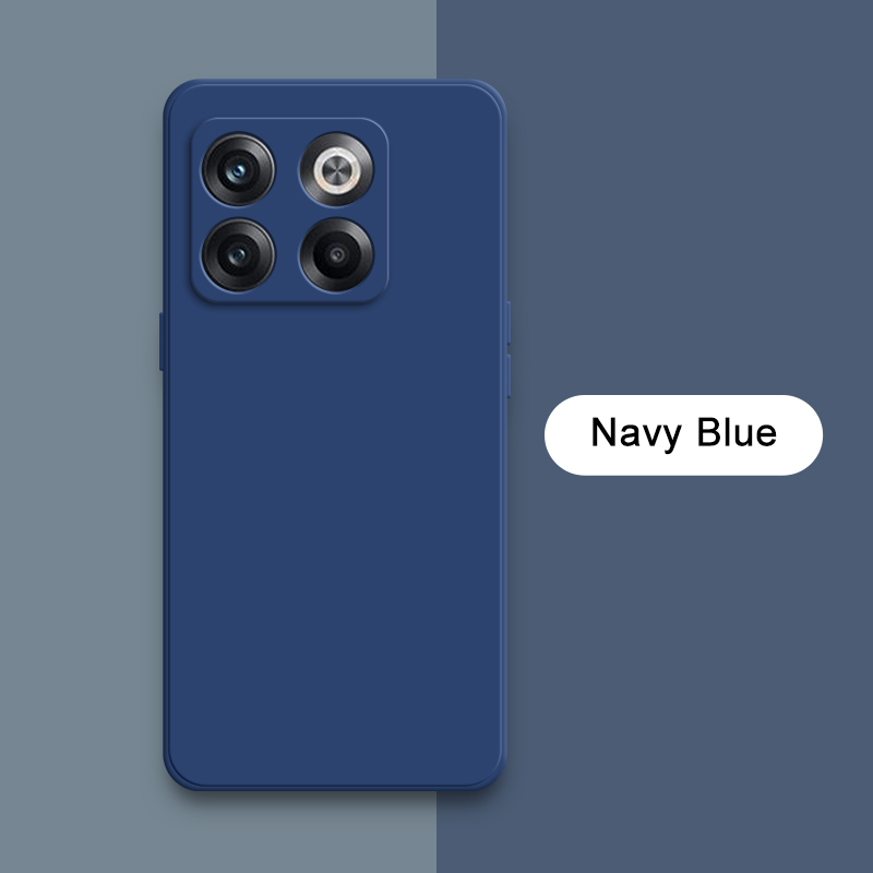 Funda de teléfono Original para OnePlus 10 T, Funda de silicona líquida, Funda protectora trasera para cámara One Plus 10 T, OnePlus 10 T: Gris