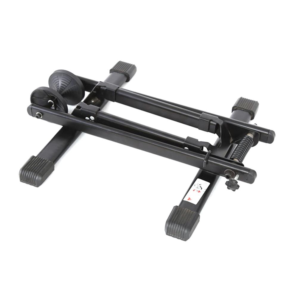 Aluminum alloy bicycle folding parking rack Mountain bike portable display rack single and double wall plug-in L-shaped bracket