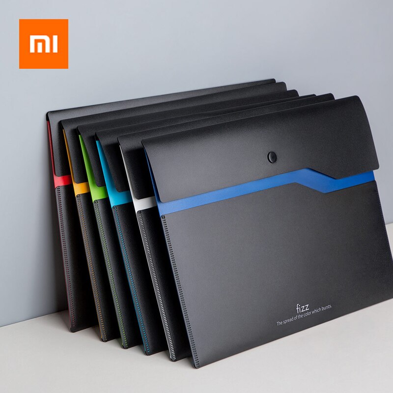 Xiaomi Fizz Deposito Prodotto A4 File Dell'organizzatore Del Supporto 2-Strato di Documenti di Grande Capacità sacchetto di Affari Del Sacchetto Valigetta di Forniture Per Ufficio: 2pcs ramdom color