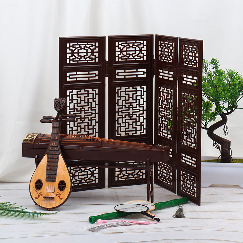 1/12 Poppenhuis Miniatuur Plastic Viool Saxofoon Model Muziekinstrument Decoratie kopen vanaf een prijs van 1.22