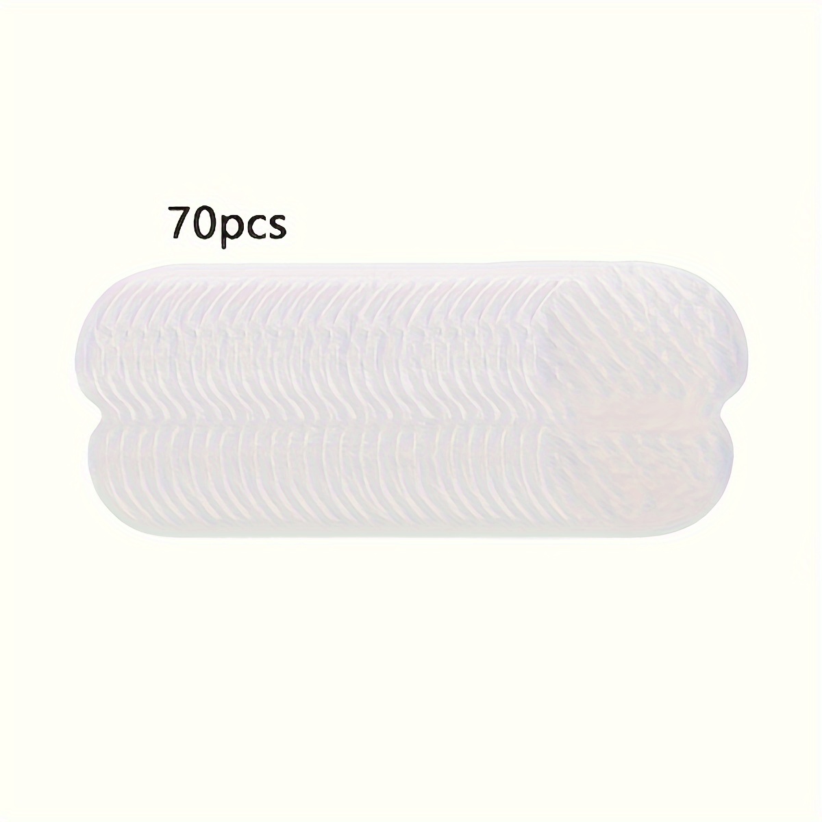 20 piezas/30 uds/50 uds/70 Uds almohadillas para el sudor en las axilas, protectores absorbentes del sudor lavables, escudo de almohadillas de transpiración para vestido: Lavender