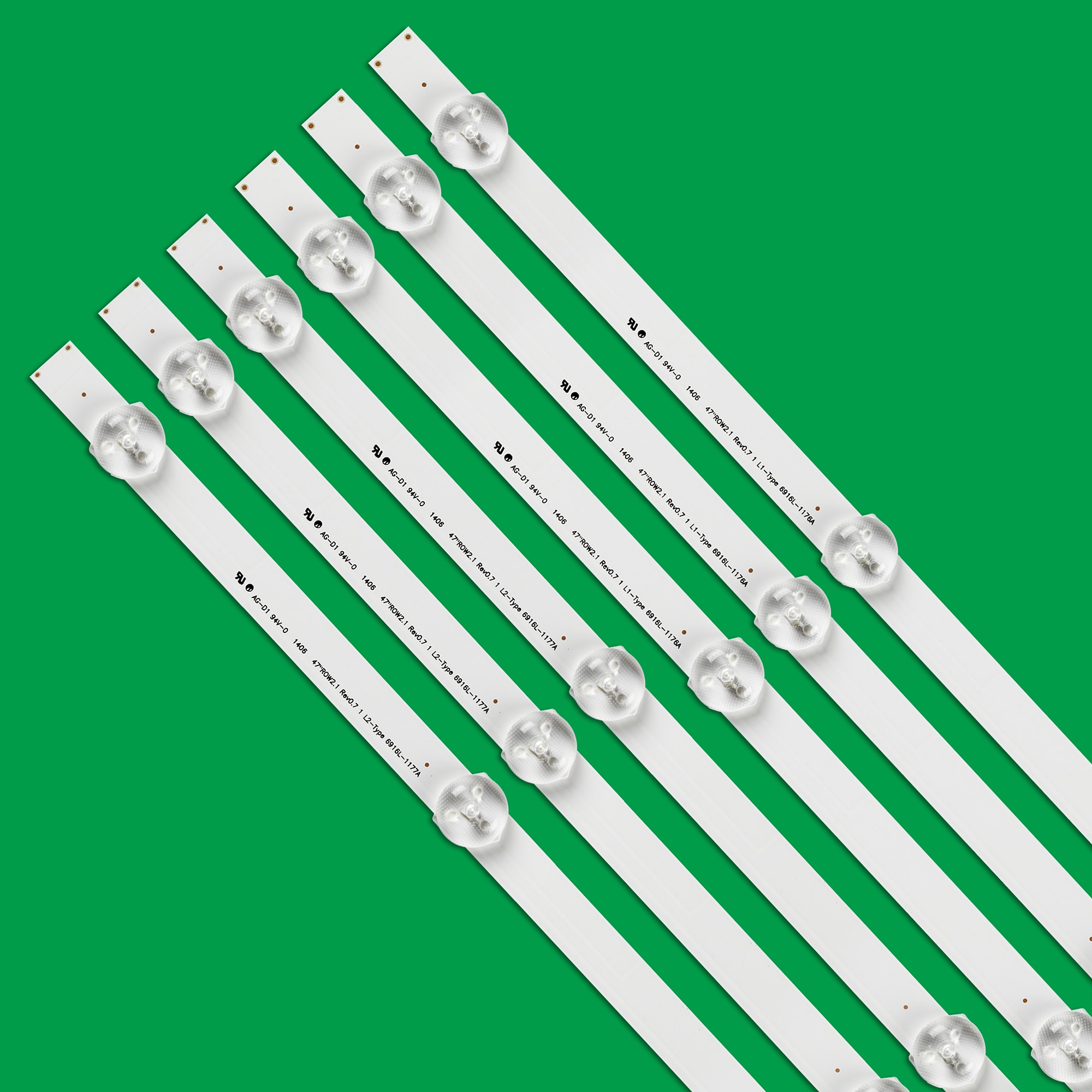 94cm LED Backlight Lamp strip 9leds For 47" LCD TV 47LA6200 47LN5400 6916l-1527a 6916l-1528A 6916l-1547A 1529A 6916L-1359A