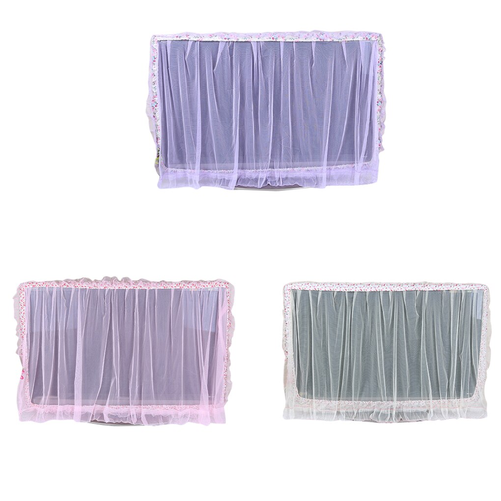 Home Hotel Office Printed Screen Dust Cover Living Room Bedroom Indoor TV Dustproof Cover