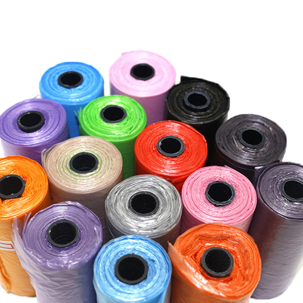 1Roll Environmental Pets Garbage Bag Dog Poop Cleaning Bag Degradable Bag Waste Pick Up Clean Bag Dog Supplies