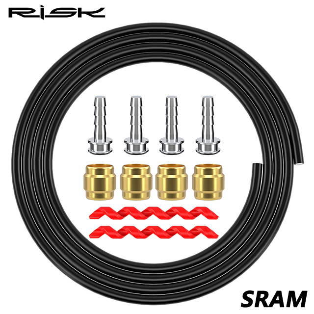 Herramienta de aguja de aceite para bicicleta 2 en 1, cortadores de manguera hidráulica, conector cortador de manguera de freno de disco BH59 BH90 SRAM MAGURA, herramientas de instalación: Blanco