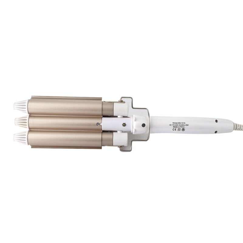curling iron Three rod curling iron Perm styling tool Hairdressing pliers Slat corrugated curling iron Electric cur