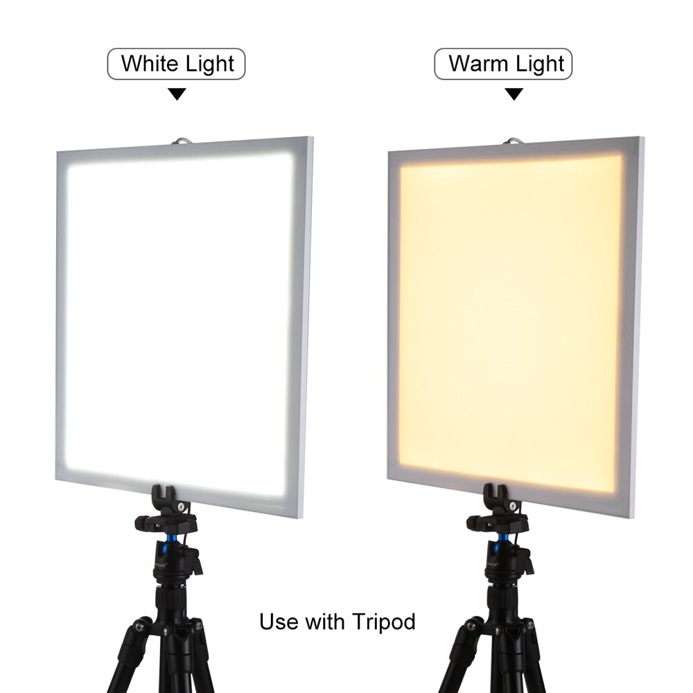 PULUZ Fotografie Softbox + LED Video Lamp Panel Acryl Materiaal voor Foto Schieten Tent Box Geen Polar Dimmen Licht