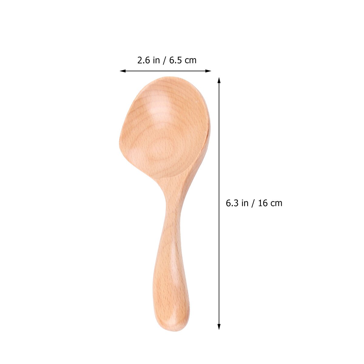 Houten Rijst Scoop Met Uitloop Japanse Stijl Pap Lepel Keuken Gebruiksvoorwerp Servies Voor Thuis Restaurant