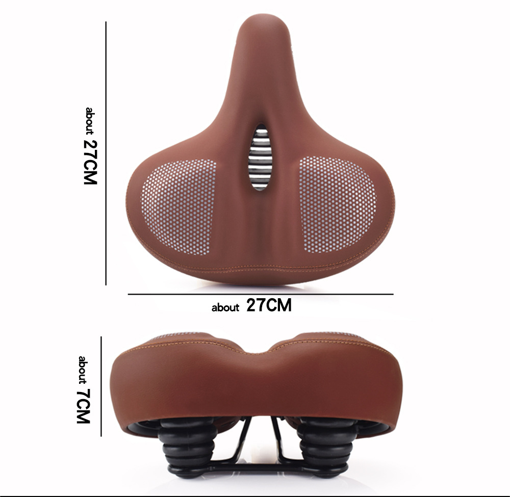Bicycle Seat Cushion Widening Thickening Soft Comfortable Bike Saddle for Mtb Road Bike Electric Bicycle Mountainbike Accessoir