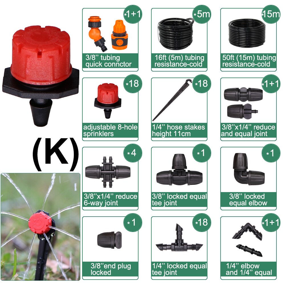 WIFI Bluetooth Garden Water Timer Automatic Drip Irrigation Controller Smart Home Google Assistant Programmable Sprinkler System: K