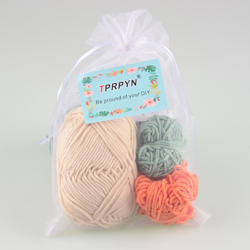 Wallet Crochet Kit with yarn handbag DIY Knitting coinbag Crocheting Craft kits beginner handmake With Material Set vedio