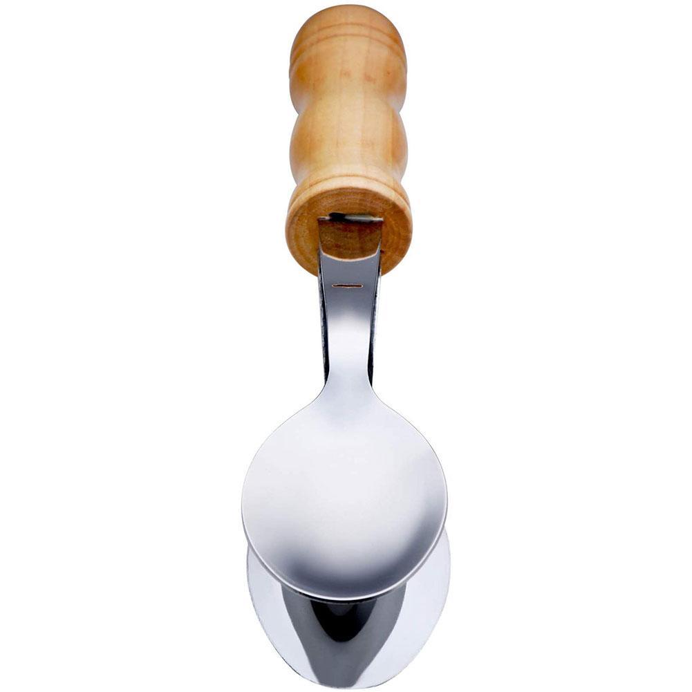 1pc Musical Spoons Instrument With Wooden Handle Multifunctional Instrument Irish Metal Spoon Instrument Percussion Percuss H7f7