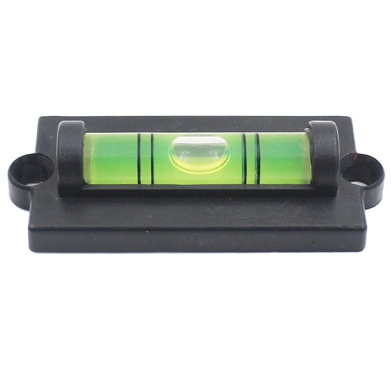 HACCURY Mini waterpas waterpas Kleine geest met Montage Gaten water niveau tool met oren