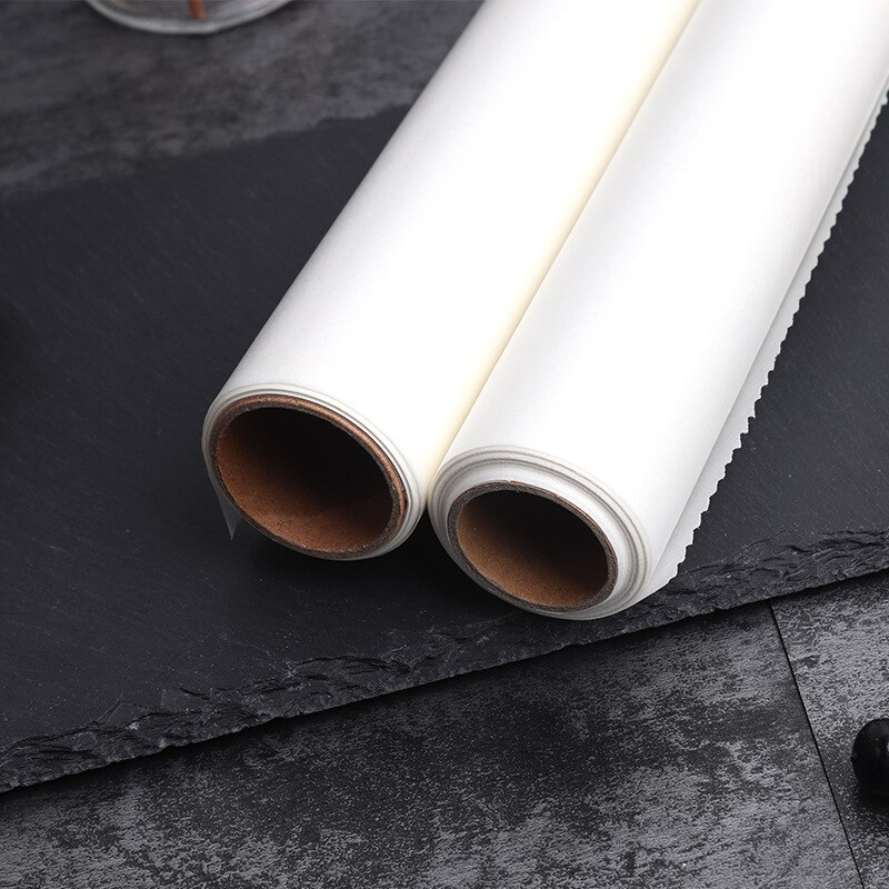 5/10/35M White Non-Stick Cookie Sheet Parchment Paper Baking BBQ Party Sheets Pan Line Paper Oil Paper Butter Non-stick Paper