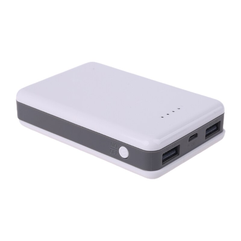 Diy Power Bank Kit Box Case 18650 Batterij Oplader Adapter Met Dual Usb-uitgang: Default Title