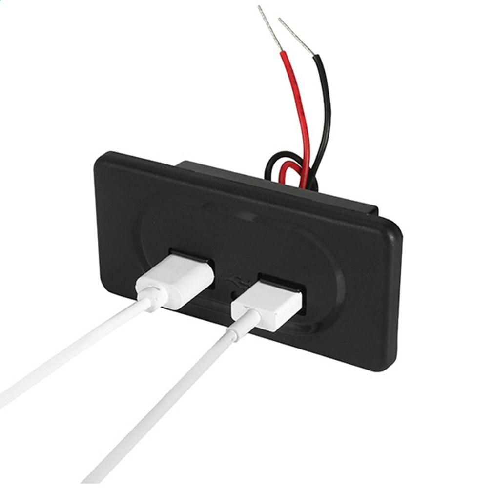 Doppelte usb-ladebuchse 3.1a 4.8a 12v motorrad, auto, lkw, atv, boot, wohnmobil, bus 2.4a 2.1a netzteilanschluss
