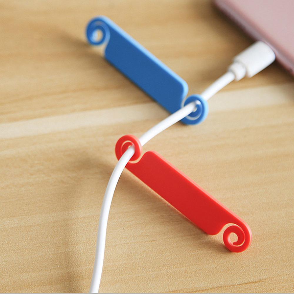 10 PCS Cable Protector Writable Network Cable Label Data Cable Tag Power Cord Finishing Label Card Solid Phone Accessories