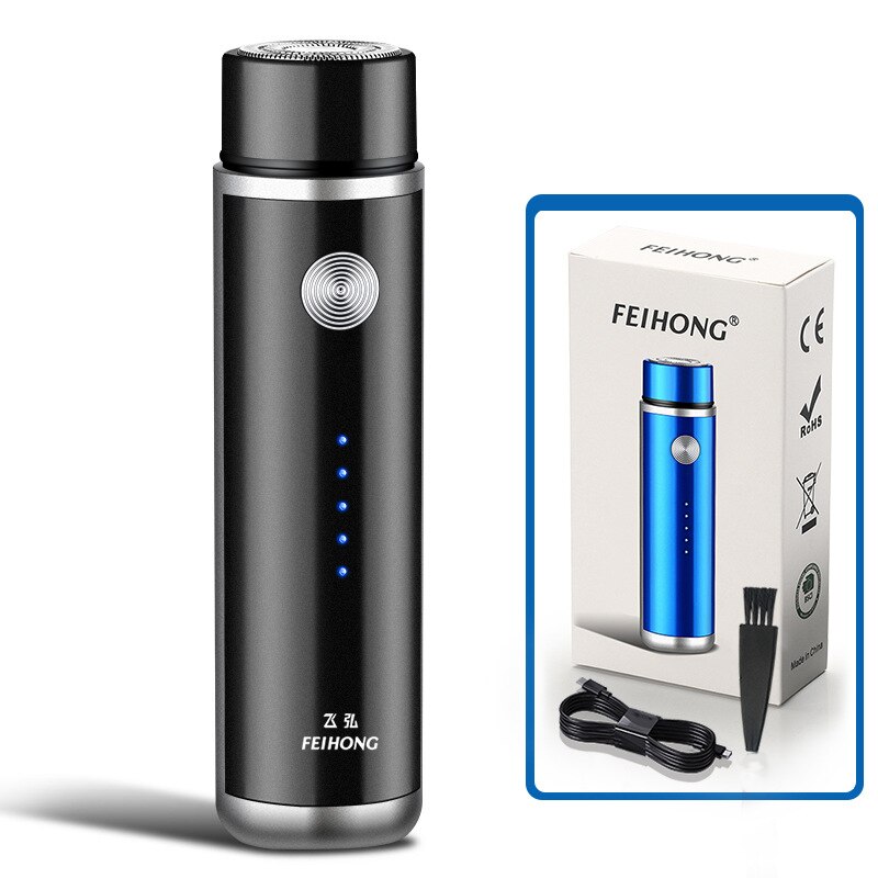 1Pcs Mini Elektrische Scheerapparaat Mannen Draagbare Elektrische Scheerapparaat Scheerapparaat Usb Opladen Mannen Scheerapparaat Gezicht Full Body Scheerapparaat voor Man Vrouw: BK1